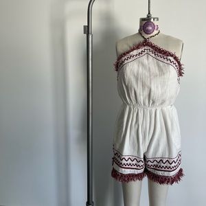 *NEW* White Knit Romper